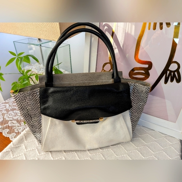 Vince Camuto Color Block Shoulder Bag
